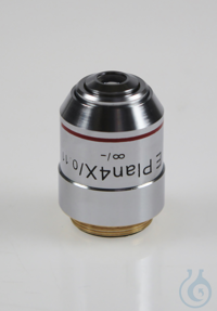 Microscope Objective KERN OBB-A1161 Infinity E-plan objective lens, 4 x /0,1...
