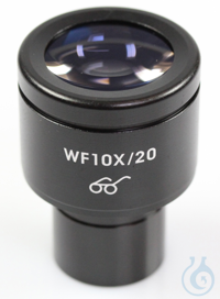 Microscope eyepiece KERN OBB-A1448 Eyepiece (Ø 23,2 mm): HWF 10 x /Ø 20 mm...
