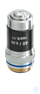 Achromatisches Objektiv, 60 x /0,85 (gefedert) W.D. (0,1 mm) OBB-A1479