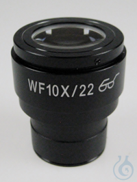 Oculaire HWF 10 x / Ø 22mm, avec graduation 0,1 mm, antifongique,...