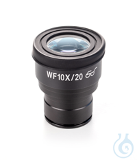 Microscope eyepiece KERN OBB-A1591 Eyepiece: HWF 10 x / Ø 20 mm, with scale ,...