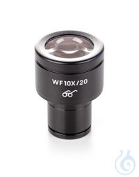 Microscope eyepiece KERN OBB-A1618 Eyepiece: HWF 10 x / Ø 20 mm, with scale...