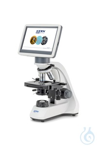 Transmitted light microscope - digital set OBT 231, , 4 x / 10 x / 40 x / 100 x, Digital kit with...