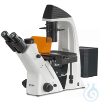 Inverses Fluoreszenzmikroskop OCM 165, 10 x / 20 x / 40 x, 30W Halogen (Durchlic Die OCM-Serie...