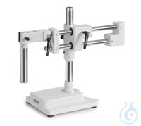 Stereomicroscope stand (Universal), small; Ball bearing double arm With our...