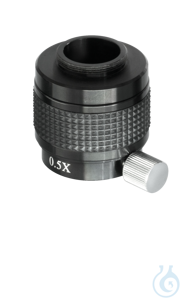 C-Mount Kamera-Adapter, 0,5x; für Mikroskop-Cam C-Mount Kamera-Adapter 0,5x;...