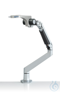 Stereomikroskop-Ständer (Universal), mit Federgelenkarm (inkl. Klemme,...