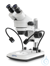 Stereo-Zoom-Mikroskop KERN OZL 474 Der flexible und günstige Allrounder mit flexiblem Auflicht...