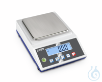 Precision balance (SG) PCB 1000-2, Weighing range 1200 g, Readout 0,01 g