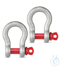 Shackle for crane balance, for HFA 10T-3, HFC 10T-3 Cast steel, silver-grey...