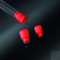 Vierkantflaschen aus HDPE, 2.000 ml, graduiert, Innenkappe   VE: 40