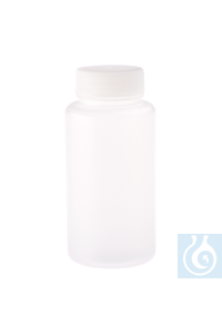 250ml Weithalsflasche, Rund, PP, nicht steril, VE = 24 CELLTREAT Flaschen - Weithalsflaschen...