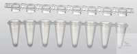 ACCUMAX PCR- 0,1 ml qPCR-8-Streifen-Röhrchen mit optischem Verschluss, VE=120 ACCUMAX...