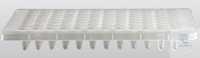 ACCUMAX PCR- 0,1 ml, Semi-skirted, Low Profile-qPCR 96-Well-Platte, VE=50 ACCUMAX PCR-Platte 0,1...