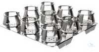 Grundplatte für SS-Klemmen (Kapazität- 9 Klemmen x 100 ml / 9 Klemmen x 150 ml / 9 Klemmen x 250...