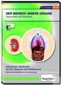 Interaktives Tafelbild: Der Mensch: Innere Organe: Gesundheit und Krankheitt...