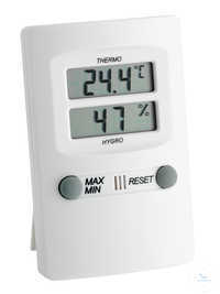 Thermo-Hygrometer, elektronisch, Temp: -15 bis +50°C, 30-90% rel. Feuchte...