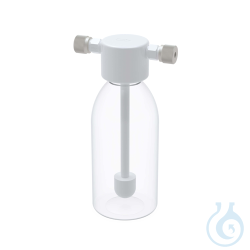 BOLA Gaswasch-Flaschen, 500 ml PFA/PTFE, Porosi...