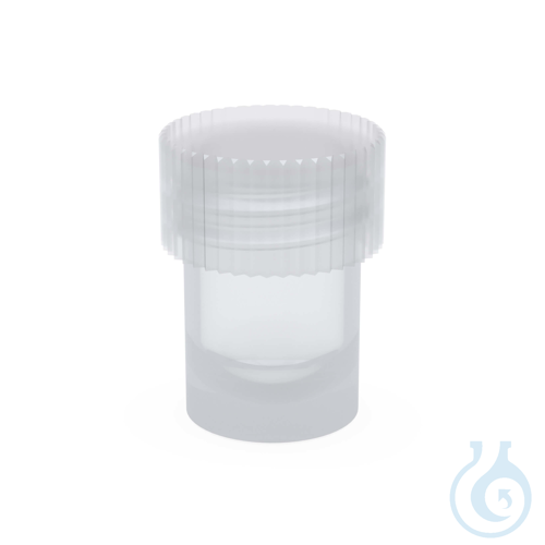 BOLA Anreicherungs-Gefäße "rund", 7 ml aus PFA, mit Schraubverschluss
