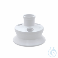 BOLA Reaktordeckel mit NS Mittelhals, DN 60 aus PTFE, Mittelhals Hülse NS 29/32, BOLA...