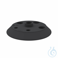 BOLA Reactor Lid EX, DN 100 / H 31 mm 6x NPT female threads: center neck 1/2, la BOLA Reactor Lid...