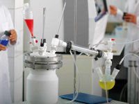 Destillatie opstelling met flenzen, uit PTFE - SAFE LAB uitvoering, 6000 ml Uitstekend geschikt...