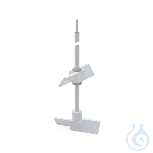 BOLA Doppelflügel-Rührwellen RS, L 1000 mm Ø 16 mm 140x25 mm "Spanndurchmesser r