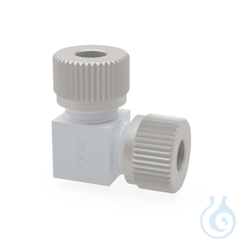 BOLA Winkel-Stuecke, &Oslash; 10 mm PTFE, Mutte...