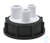 BOLA Kanister-Verteiler, S 55, 2x GL 14, 1x GL 18 aus PTFE, Schraubkappe aus PE BOLA...