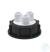 BOLA Kanister-Verteiler, S 60, 3x GL 18 aus PTFE, Schraubkappe aus PE BOLA Kanister-Verteiler »...