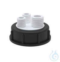 BOLA Kanister-Verteiler, S 71, 2x GL 18, 1x GL 25 aus PTFE, Schraubkappe aus PE