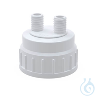 BOLA Kanister-Verteiler, Nalge B53, 2x GL 14 aus PTFE, Schraubkappe aus PE