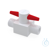 BOLA GL 2 Wege-Hähne, GL 14, Ø 4 mm Bohrungsform gerade, aus PTFE. Mit zylindris BOLA GL 2...