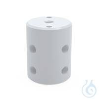 BOLA Mini-Verteiler, UNF 1/4"" 28G, Ø 1,6 x 3,2 mm PTFE, Blockbauweise, 9 Anschl