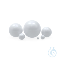 BOLA Balls, Ø 6 mm PTFE, with smooth surface, packing unit 100 pieces