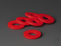 BOLA Spare-washer for stopcocks, NS 18,8 18,2 19,5 M10 made of PP, red