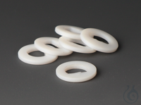 PTFE, NS 10,0; M 7, RONDELLES DE RECHANGE POUR ROBINETS PTFE, NS 10,0; M 7, Rondelle en PTFE Size...