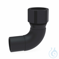 b.safe Bogenverbinder für Waste Pipe, 92°, 1x Ø 32 mm aus PE-EX, 90° Rundbogen m b.safe...