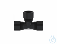 b.safe T-Verbindungsrohr für Waste Pipe, 90°, L 125 mm, 3x Ø 32 mm aus PE-EX, Ge b.safe...