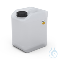 b.safe Kanister S55, 10 l aus PE-HD, mit Gewinde S55 (DIN51), Abmessungen: L 230
