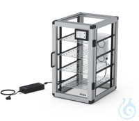 SICCO Control-Star-Exsikkator, B 310 mm x H 525 mm x T 375 mm ACRYL/ALU, Türe mit Magnetverschluß...