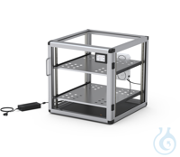 SICCO Control-Big-Star-Exsikkator, B 560 mm x H 560 mm x T 580 mm ACRYL/ALU, Türe mit...