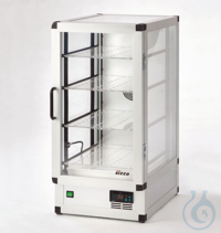 SICCO Star-Thermo Desiccator, B 310 x H 630 x T 420 mm transparent, 2-pane...