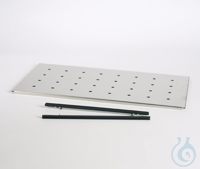 SICCO Shelf, B 565 mm x H 0,5 mm x T 320 mm STAINLESS STEEL including rails made SICCO Shelf...