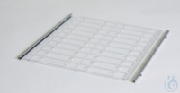 SICCO Shelf, B 258 mm x H 4 mm x T 320 mm made of polycarbonate, incl. 2...