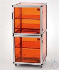 SICCO Maxi 2-Desiccator Protect, B 560 mm x H 1150 mm x T 580 mm orange...