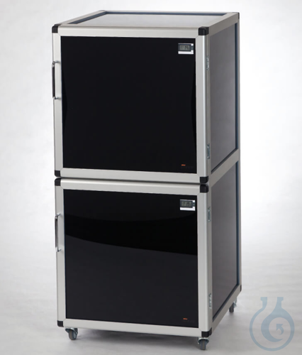 SICCO Maxi 2-Desiccator Black, B 560 mm x H 115...