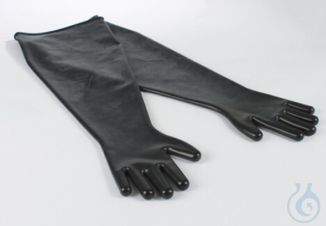 SICCO Handschuhe Antistatik, Gr. / Size 10,5 aus EPDM, leitfähig, Länge: 800 mm