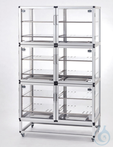 SICCO Exsikkatoren-Wand, B 1080 mm x H 1870 mm ...