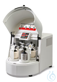 PULVERISETTE 5 classic line Planetenmühle mit 4 Becherhalt. 200V-240V